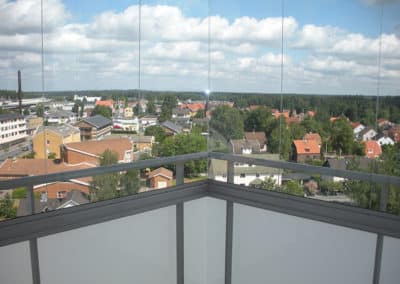 balkonginglasning