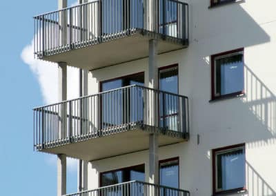 Funktion balkongräcken