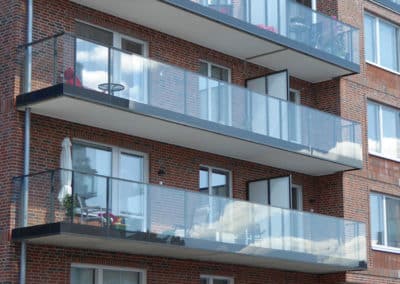 Vision glas balkongräcke