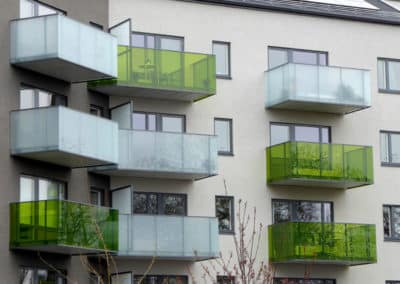 Vision glas balkongräcke